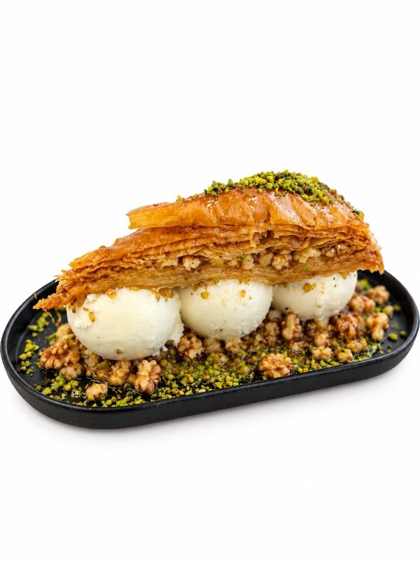 هاویج گردو با بستنی