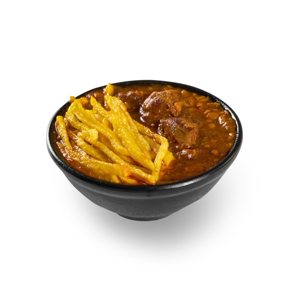 خورشت خالی قیمه سیب زمینی