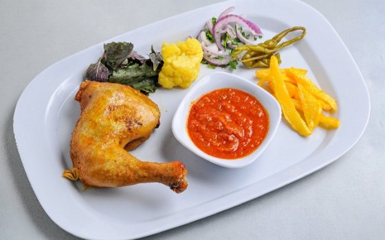 خوراک مرغ (ران)