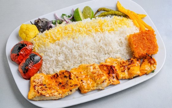 چلو جوجه کباب
