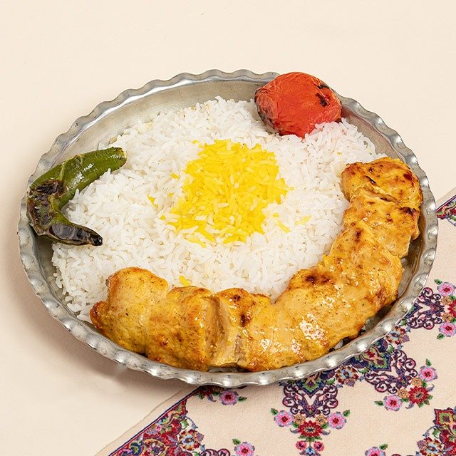 چلو جوجه کباب نقلی