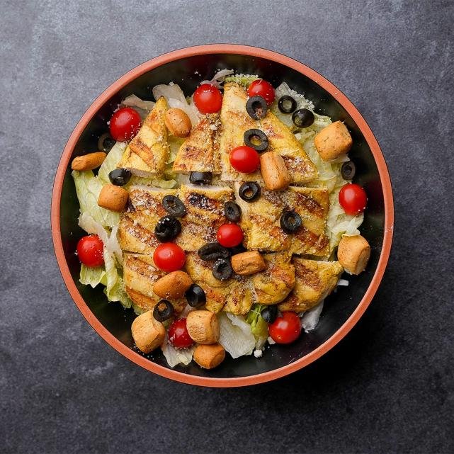 سالاد سزار گریل
