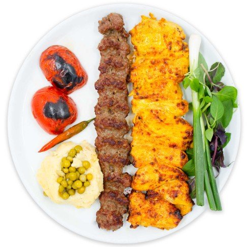 خوراک کباب وزیری (ران)
