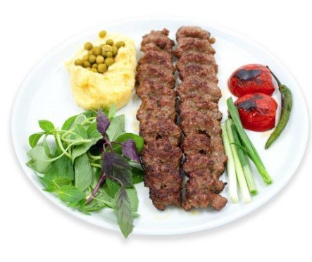 خوراک کباب کوبیده