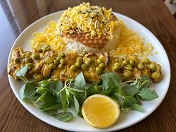 چلو جوجه کاری ران