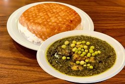 چلو چیکن قلیه