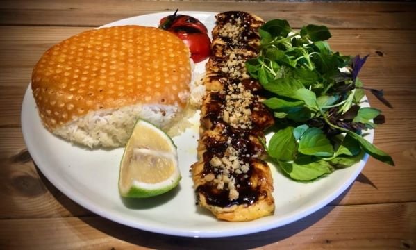 چلو جوجه کباب ترش(سینه)