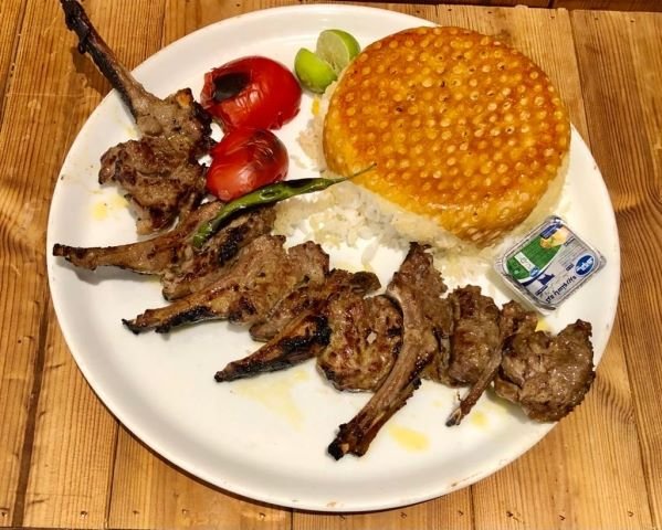 چلو شیشلیک مخصوص دارچین