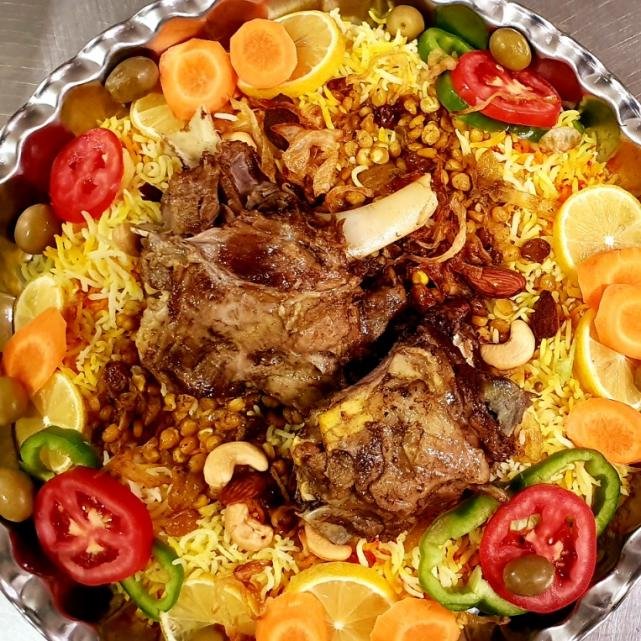 بریانی ران مرغ