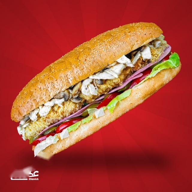 ساندویچ ژامبو زینگر